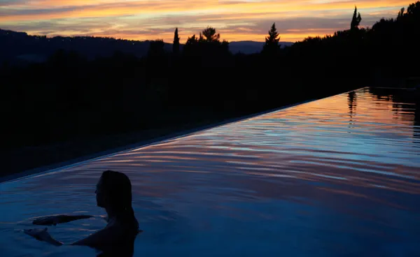 Infinity Pool,Castello di Casole, Tuscany