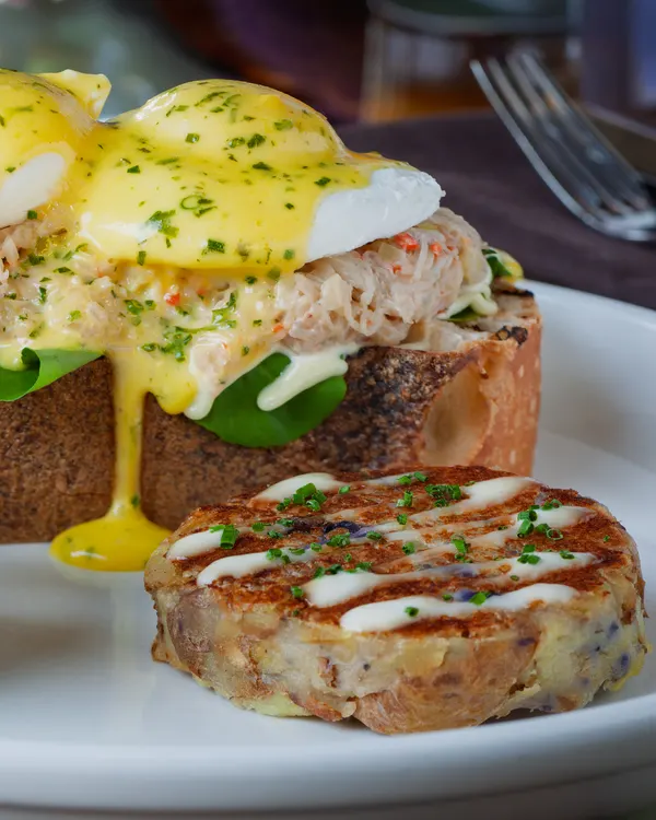 Crab Eggs Benedict