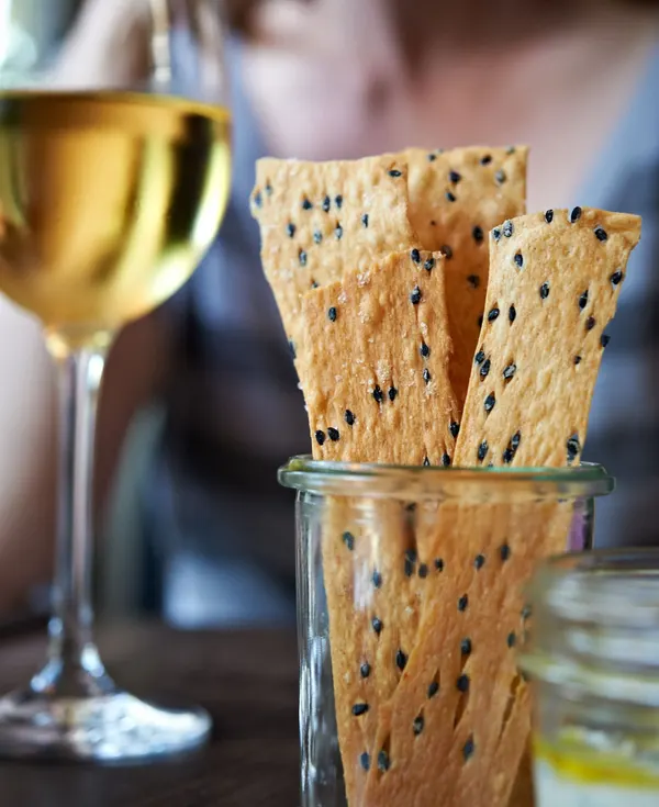 Frances,  Goat cheese with Crispbreads