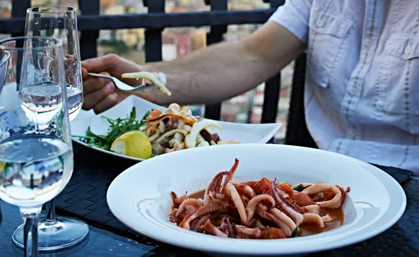 Naples, Seafood, View