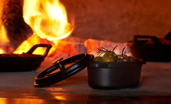 Flame Roasted Olives, Redd Wood