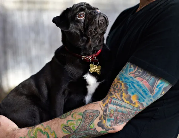 Peter and Pug